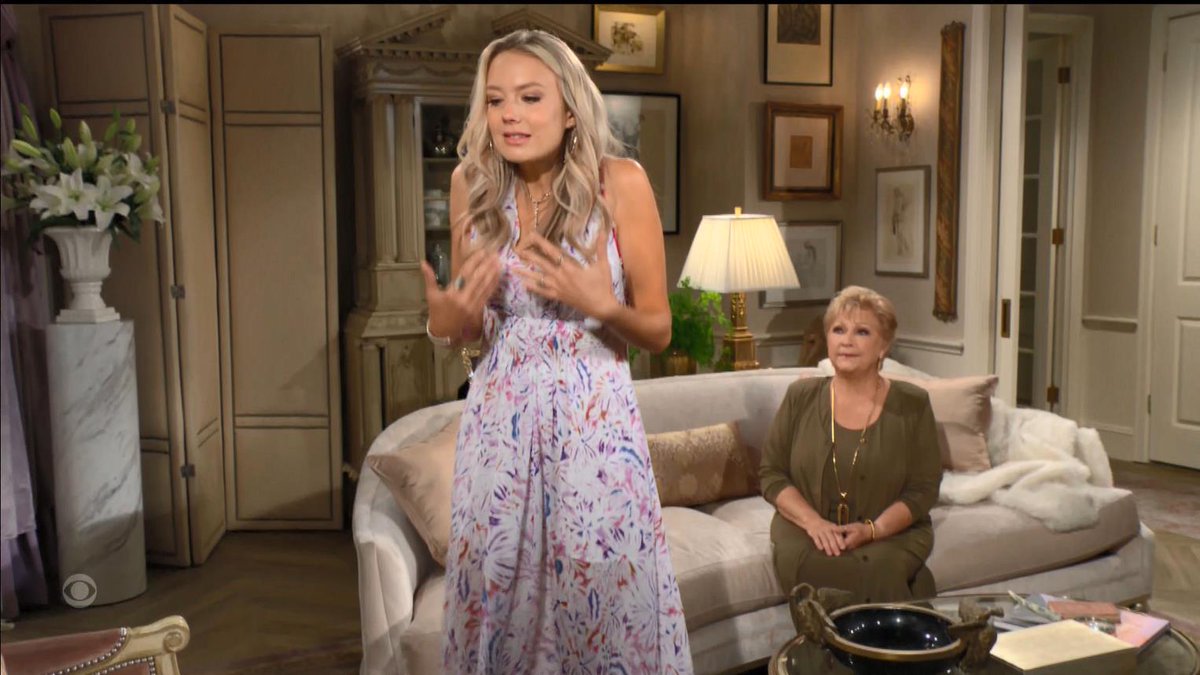 JabotBeauty's tweet image. Did #Abby let #Traci off the hook for real @MelissaOrdway @BethMaitlandDQB @YandR_CBS