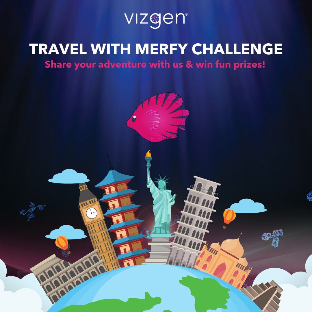 vizgen_inc's tweet photo. 🌟 Submit your 📷 for the #TravelWithMERFY Challenge! 🌟
How to participate:
📷Snap a photo of #MERFY during your travels
📱Post it, and tag @vizgen_inc
#️⃣Use #TravelWithMERFY
🏆Top 3 clicks win fun prizes
📅Contest- July 1-31, 2024
🌎 We can’t wait to see your adventures! https://t.co/0AFnKXXhVC