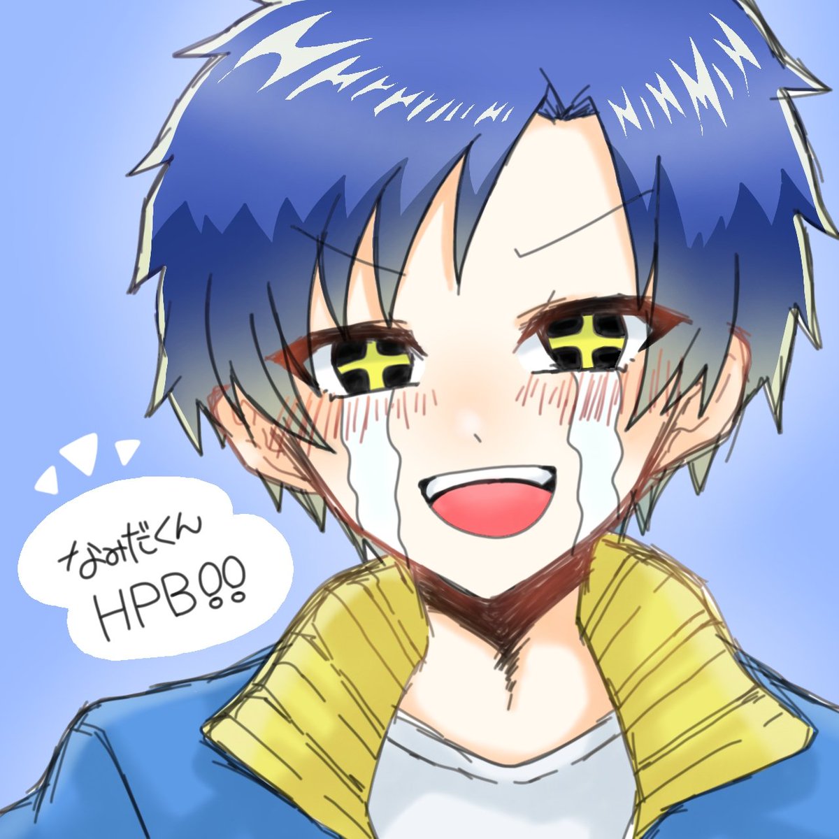 namula_hanadi's tweet photo. オリ擬の方も…！なみだくんはぴば〜！！
💧しずくちゃんオリジナル擬人化 https://t.co/rRbaBCpSrt