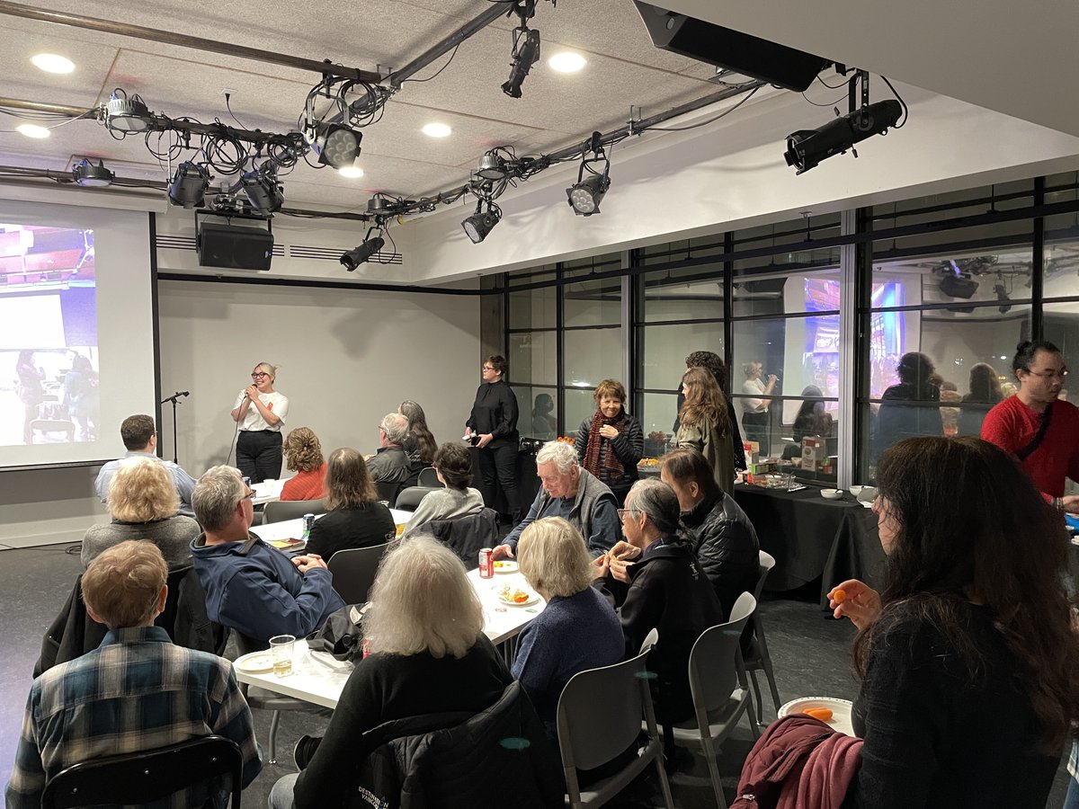 Remembering our volunteer appreciation party back in February ☺️ 

📷: Sun Woo Baik

#LivePuSh #PuSh2024 #LiveArt