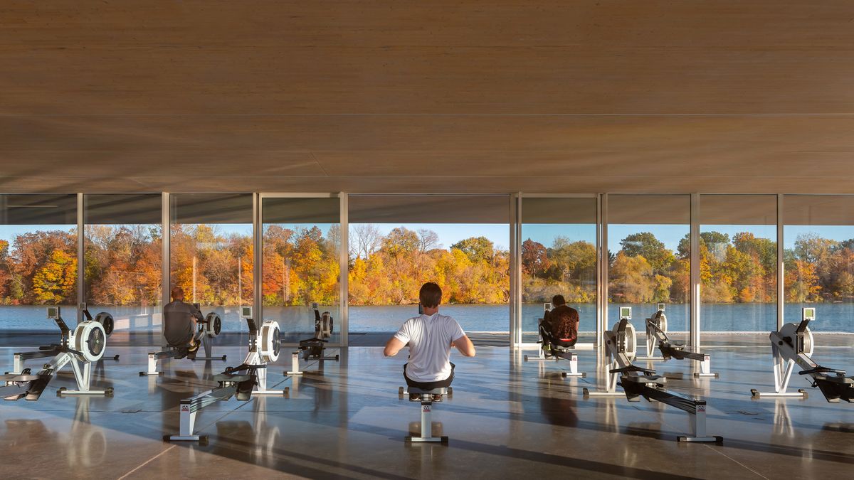 This 5,700 sq ft facility is designed for year-round fitness and rowing training for Canadian athletes. 

Details: arc.ht/3vh7wih | 📍St. Catharines, Canada #ArchitizerAwards