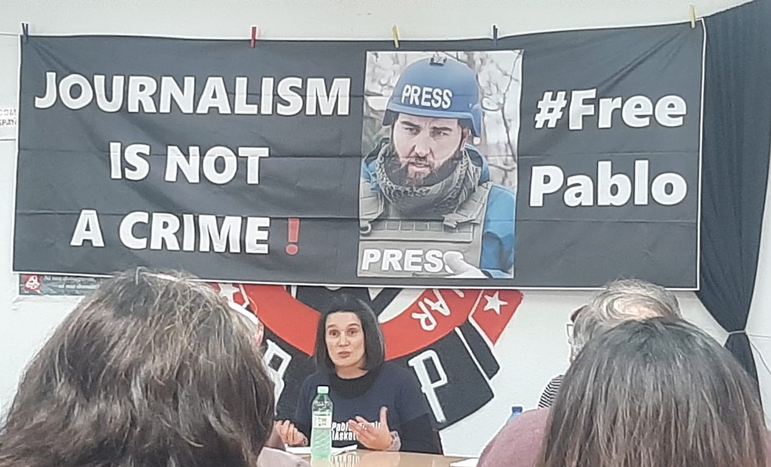 LQSomos's tweet image. #Martes16julio #Hoy cumple 870 días de detención el periodista Pablo González en Polonia, único periodista europeo preso en la UE, NO hay pruebas en su contra, ni juicio a la vista #DDHH #FreePablo #PavelAskatu #FreePabloGonzález #PabloGonzálezLibertad loquesomos.org/tag/pablo-gonz…