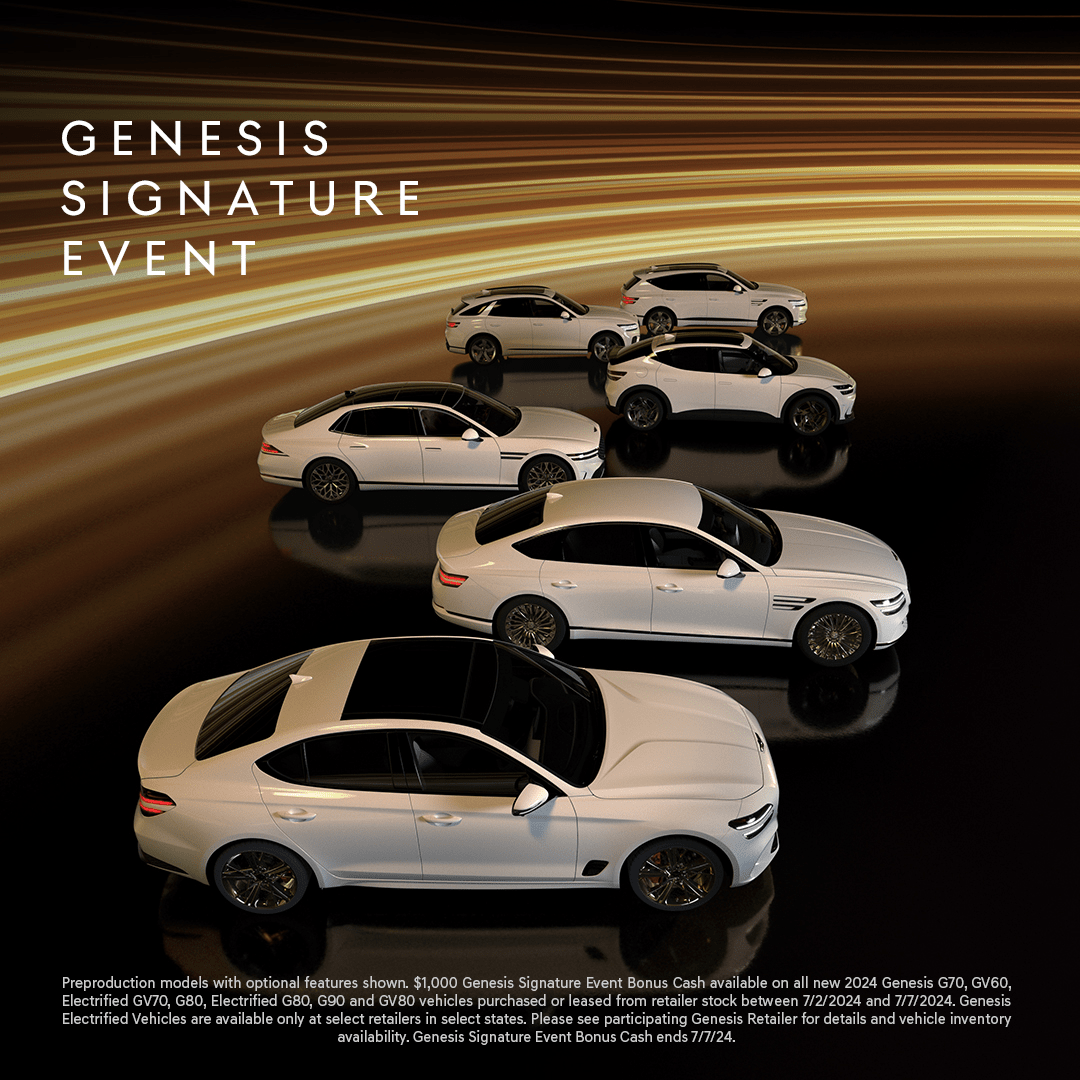 GenesisofNWI's tweet photo. Through the 4th of July weekend, receive a $1,000 bonus on select models during the #GenesisSignatureEvent 
Visit https://t.co/KBKAtJ4OfN to search our inventory.
#genesis #genesisofnorthwestindiana #genesisofnwi #genesisgv70 #genesisgv80 
#g70 #g80 #4thofjuly #indiana #theregion https://t.co/MeHUKlJ2uU