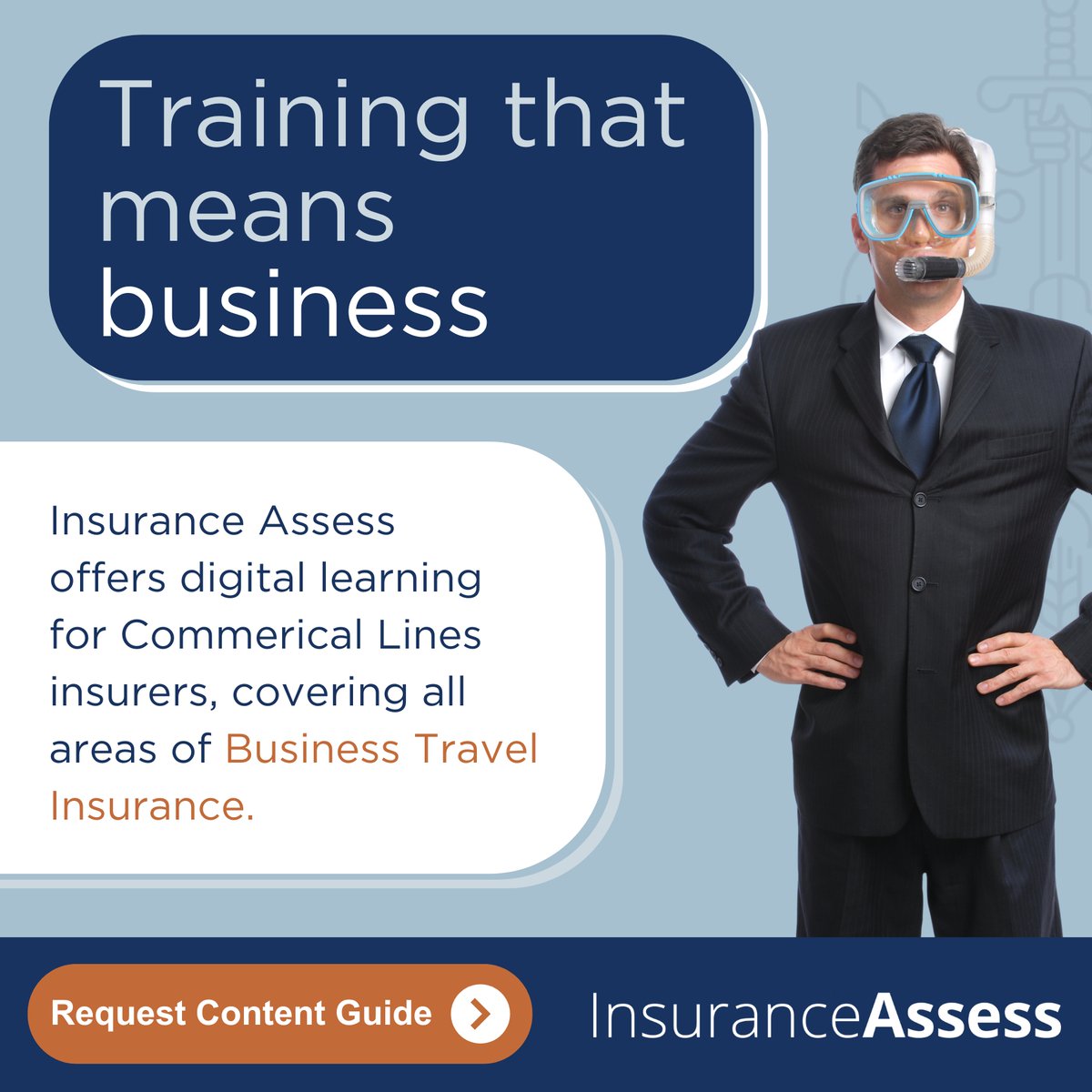 CIIGroup's tweet image. Insurance Assess offers a dedicated Commercial Lines digital learning catalogue for insurance professionals looking to remain up-to-date and compliant in Business Travel insurance. 

Request a Content Guide: ow.ly/Q8P350Sk1Yq 

#CII #InsuranceAssess #TravelInsurance