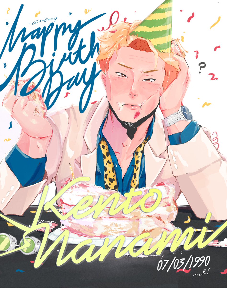 nadjarasp's tweet photo. 34 has never looked this good! #七海建人生誕祭2024 #nanamikento https://t.co/LIZtrrpc5o