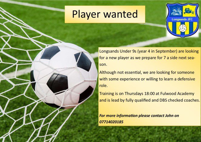 Longsands JFC tweet media