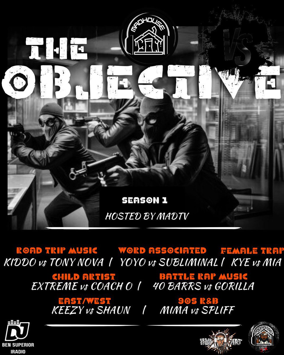 FACEMALONE's tweet image. #TheObjective series starts July 9th 
#MADHOUSE🤬🏚️ Be Ready Or Die There……