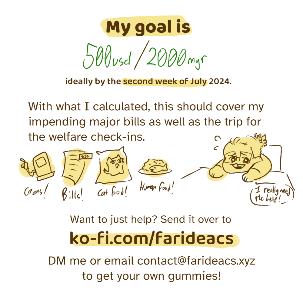 penatsetan's tweet photo. hey all! thing have been really rough so i'm opening komisyen for my gummies again, as job searches have been fruitless, and bills are impending &amp; i really need to check in on some friends in need. RTs help!

you can also drop some mutual aid at https://t.co/iXHAAVFYch ! https://t.co/llGBd3AQxs
