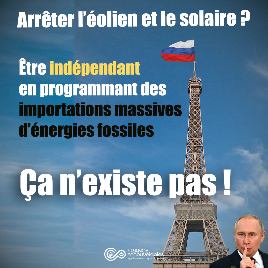 f_renouvelables's tweet photo. [#Elections2024] La science, l’économie et les faits disent tous la même chose : les énergies renouvelables sont indispensables à la croissance, à la souveraineté énergétique, et à la baisse des factures. Alors pourquoi vouloir les arrêter ?  #EnR #éolien #solaire #climat #énergie