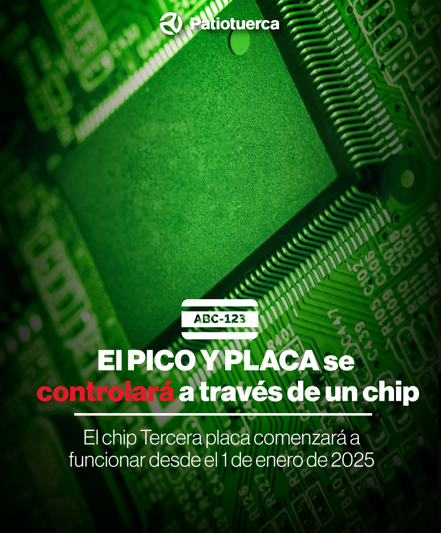 PATIOTuerca's tweet photo. El DMQ implementará un chip en los vehículos, reemplazando el sticker de aprobado tras la Revisión Técnica Vehicular.
Sancionará automáticamente a los infractores del pico y placa sin necesidad de intervención de un agente 
¿Qué opinas?
#Quito #PicoyPlaca #DMQ #AMT #patiotuerca https://t.co/czlCZdsB1e