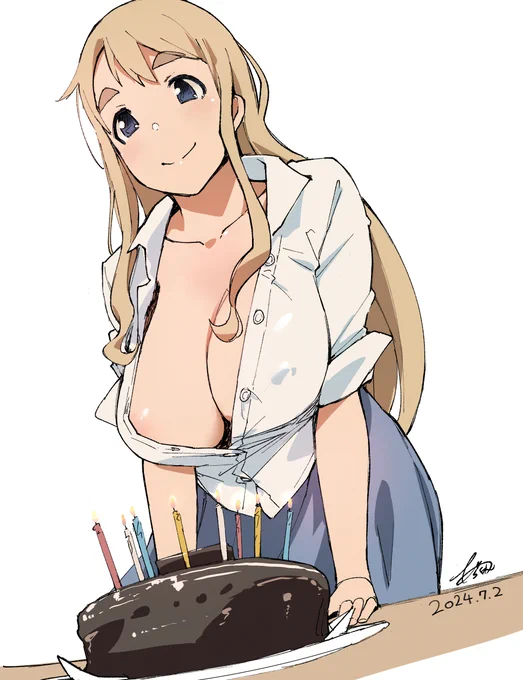 少し遅れてしまったけど、久しぶりに描いたむぎちゃん。あらくれといえばむぎちゃんと言っても過言ではある 