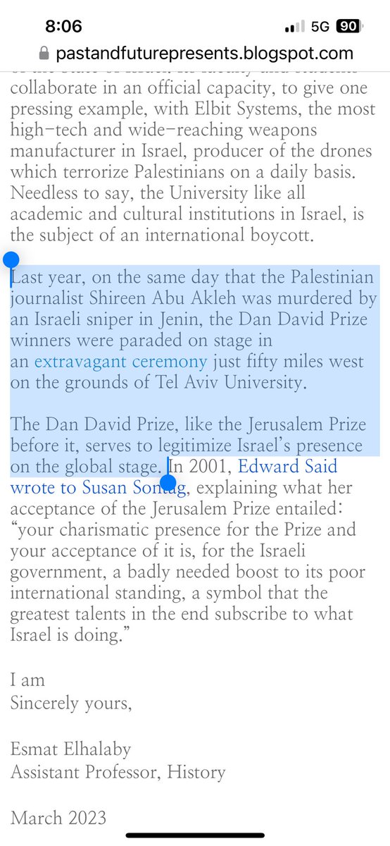 “Last year, on the same day that the Palestinian journalist Shireen Abu Akleh was murdered by an Israeli sniper in Jenin, the Dan David Prize winners were paraded on stage in an extravagant ceremony just fifty miles west on the grounds of Tel Aviv University.” - <a href="/thaqafatalhind/">Esmat Elhalaby</a>