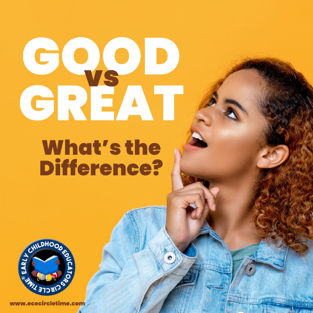 ECEwithMsMelody's tweet photo. Good vs Great: What's the difference?

Check out my blog post https://t.co/eDtFOKsies
#newblogpost https://t.co/nTDkjD1MZT