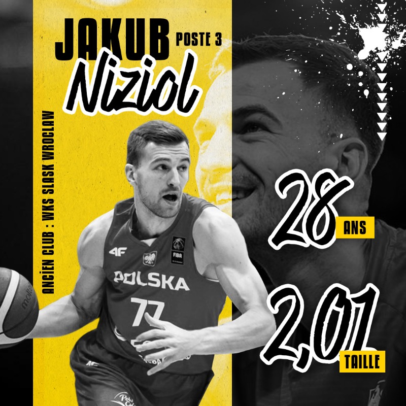 SR_Rupella's tweet photo. ☞ 𝗟𝗢𝗖𝗞𝗘𝗗 𝗜𝗡.

🇵🇱 Le Club a le plaisir de vous annoncer la seconde recrue de l'intersaison, 𝗝𝗮𝗸𝘂𝗯 𝗡𝗶𝘇𝗶𝗼𝗹, pour la saison prochaine ! 🆕

▫️ Poste 3
▫️ 2,01m &amp; 28 ans
▫️ Shooteur

#WelcomeJakub | #FievreSR