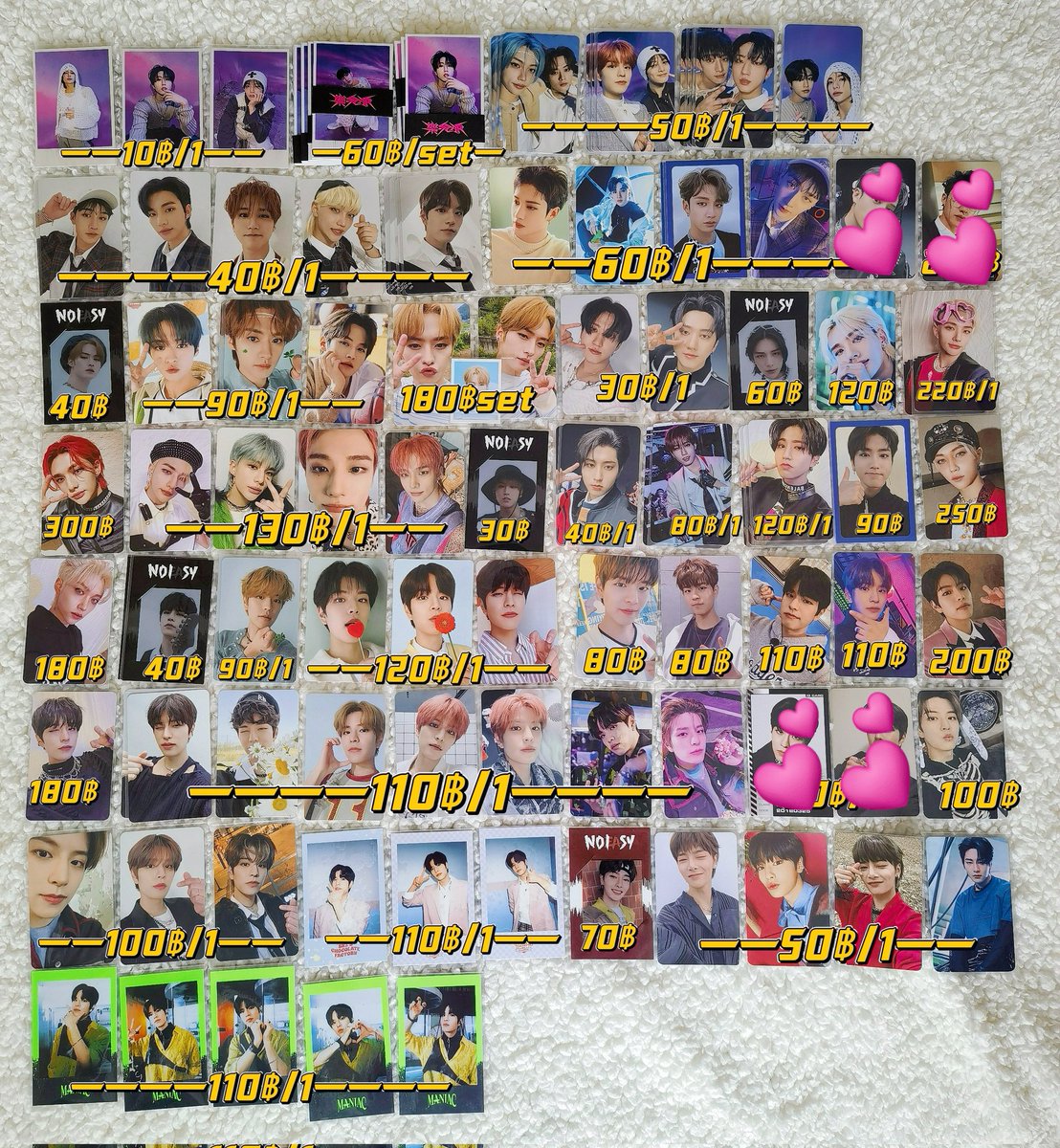 Nunk1010's tweet photo. wts Stray Kids  스트레이키즈 ready to ship
🇹🇭 Only Thailand address and bank account
🚚30    200 free
#ตลาดนัดเด็กหลง #ตลาดนัดstraykids https://t.co/sG2zJzopzl