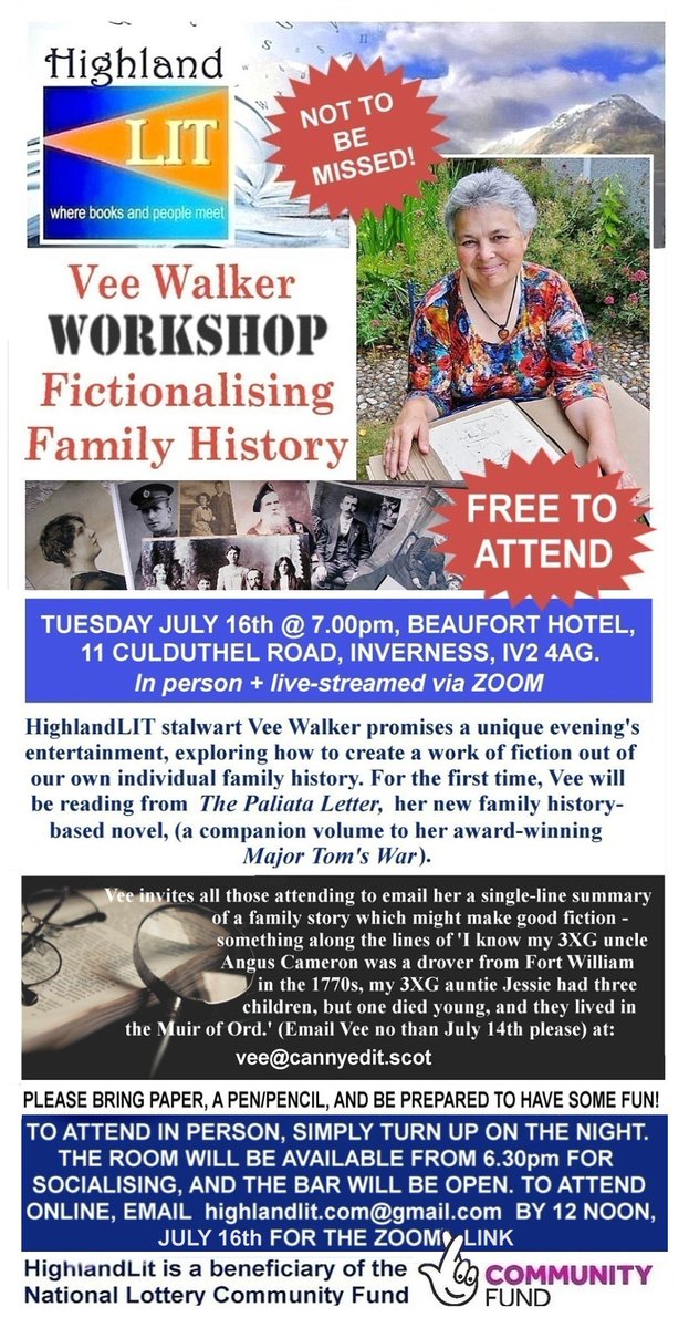 Don't miss this great event with HighlandLIT on July 16th!