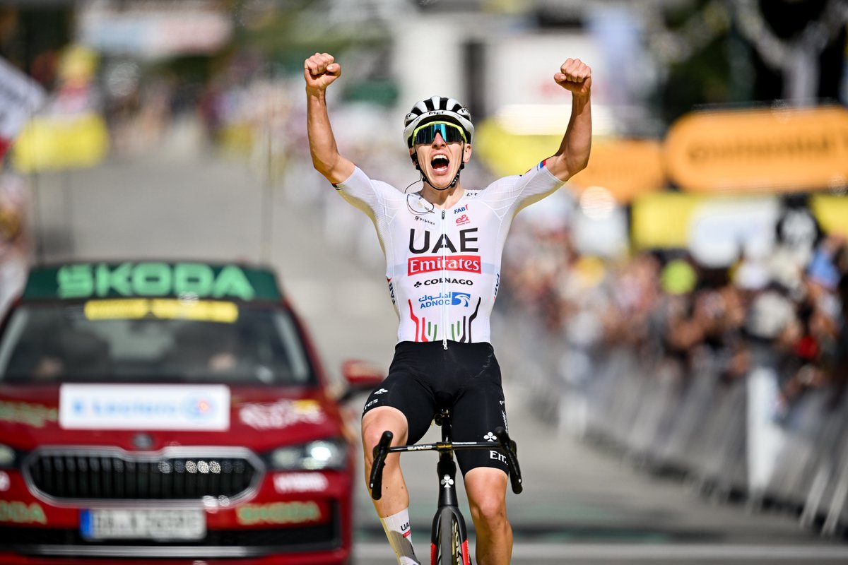 ⚡️ He’s THE man.

#TDF2024