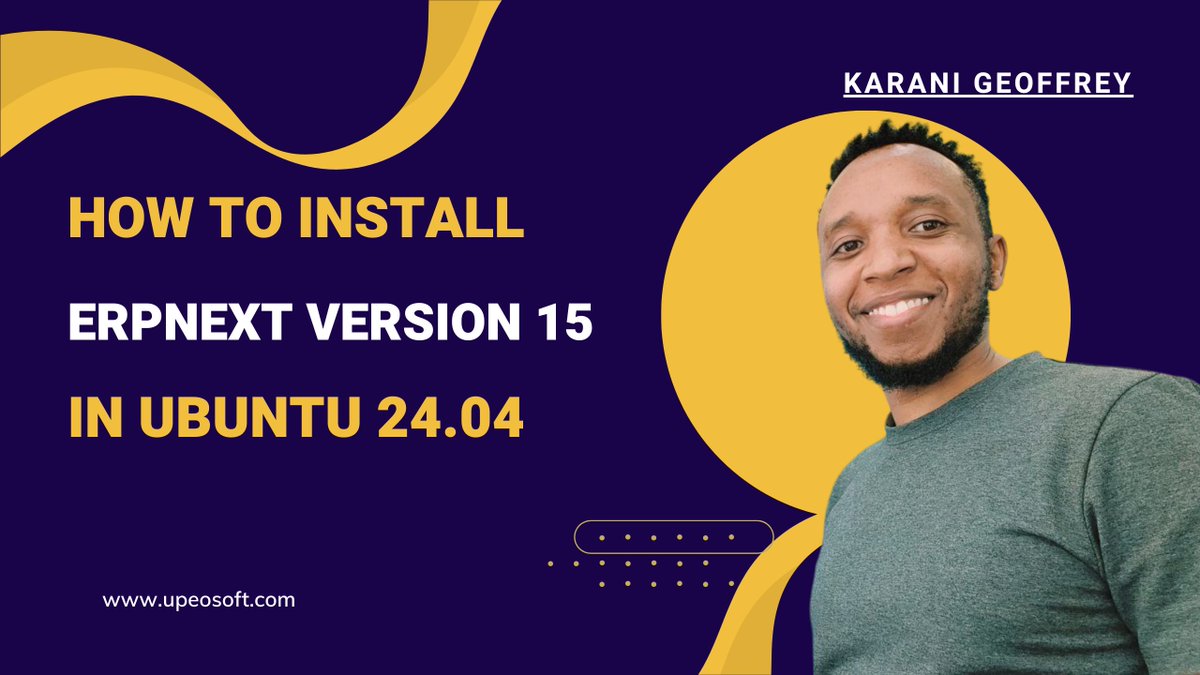 gk_karani's tweet photo. 🚀 New Tutorial Alert: How to Install ERPNext Version 15 on Ubuntu 24.04! 🚀

Lately, there has been an increase in the problems people face while installing ERPNext. I've just released a comprehensive step-by-step guide on YouTube to help you navigate through the entire installation with ease.

In this video, I not only cover the basics but also address common issues that often trip people up. From prerequisites to final configuration, I've got you covered.

🔗 Watch the video here: https://t.co/BxvBxINBYQ

What's Inside:
 - Detailed installation steps
 - Solutions to common installation issues
 - Tips for a smooth setup

Don't let installation woes hold you back from leveraging the power of ERPNext. Check out the video, and feel free to reach out with any questions!

#upeosoft #frappe #ERPNext #Ubuntu #TechTutorial #Linux #OpenSource #ERP #InstallationGuide #SoftwareInstallation #StepByStep