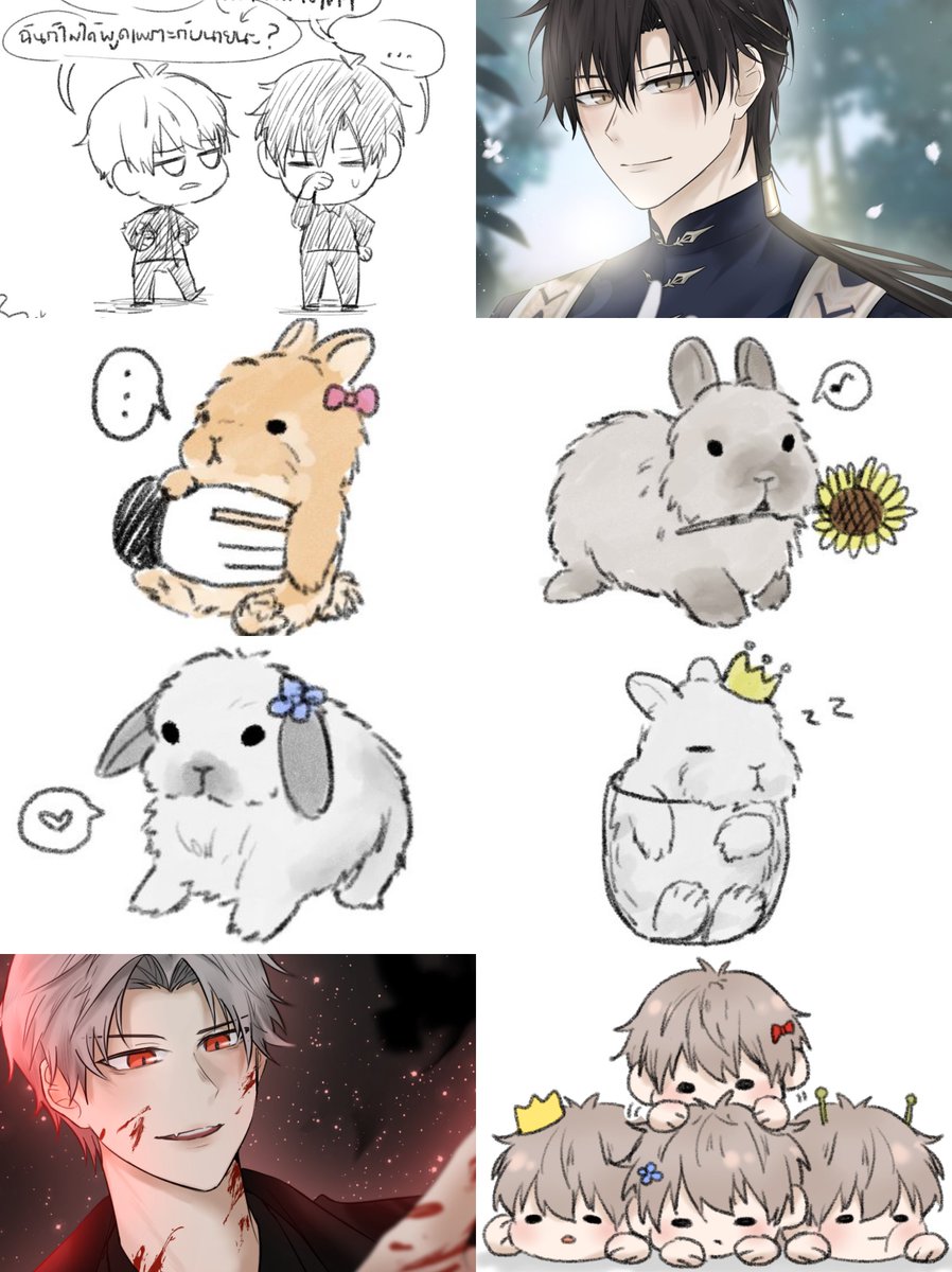summary มิถุนา
ก็ว่าลืมอะไร ลืมลงอันนี้55555 วาดได้น้อยลงกว่าเดิมเพราะอัลติหมด(?) แต่ได้ลองวาดอะไรที่ไม่เคยวาดมาก่อนเลยคือกระต่ายแบบนี้ สกิลการวาดสัตว์เป็นศูนย์ไว้ต้องไปฝึกเพิ่ม5555555 