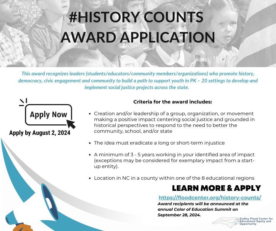 DudleyFloodCtr's tweet photo. #HistoryCounts because...
1. It gives voice to experiences &amp; stories that influence progress.
2. Understanding the past helps us navigate the future. 
3. It helps us understand the world &amp; others. 
In what ways does history count for you? 
Submit via https://t.co/RPnrB3LYHY https://t.co/IjO92Hw4d4