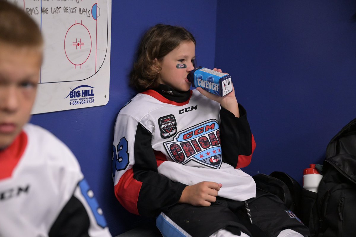 Players at <a href="/brickhockey/">Brick Hockey</a> sure know how to hydrate 🙌🏼🙌🏼 <a href="/CwenchHydration/">CWENCH Hydration</a>