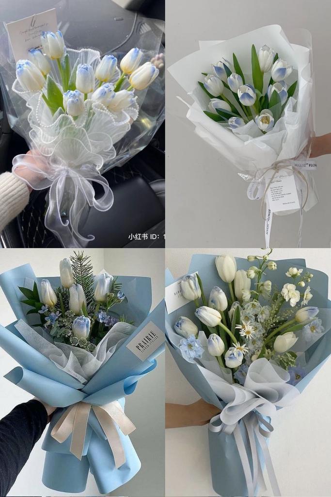 Bluish white