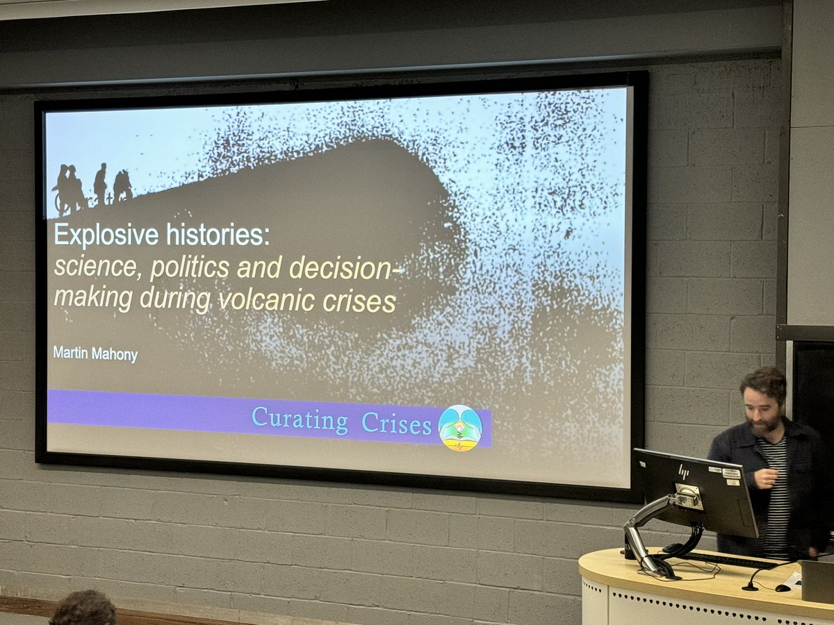 3S Research Group (@3sresearchgroup) on Twitter photo 3S member Martin Mahony presented key insights from his research on science, politics, and decision-making during #VolcanicCrises in today’s <a href="/ueaenv/">UEA School of Environmental Sciences</a> colloquium! 3S member Martin Mahony presented key insights from his research on science, politics, and decision-making during #VolcanicCrises in today’s <a href="/ueaenv/">UEA School of Environmental Sciences</a> colloquium!