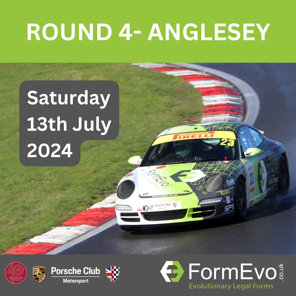 Little over a week before the 4th round of the #Porsche Club Championship at #Anglesey, and this season has demonstrated more than ever the value of teamwork. Keep up to date with all the latest #racing news, download the <a href="/FormEvo/">FormEvo</a> Clark Racing App #FormEvo #SDLT #Legalforms