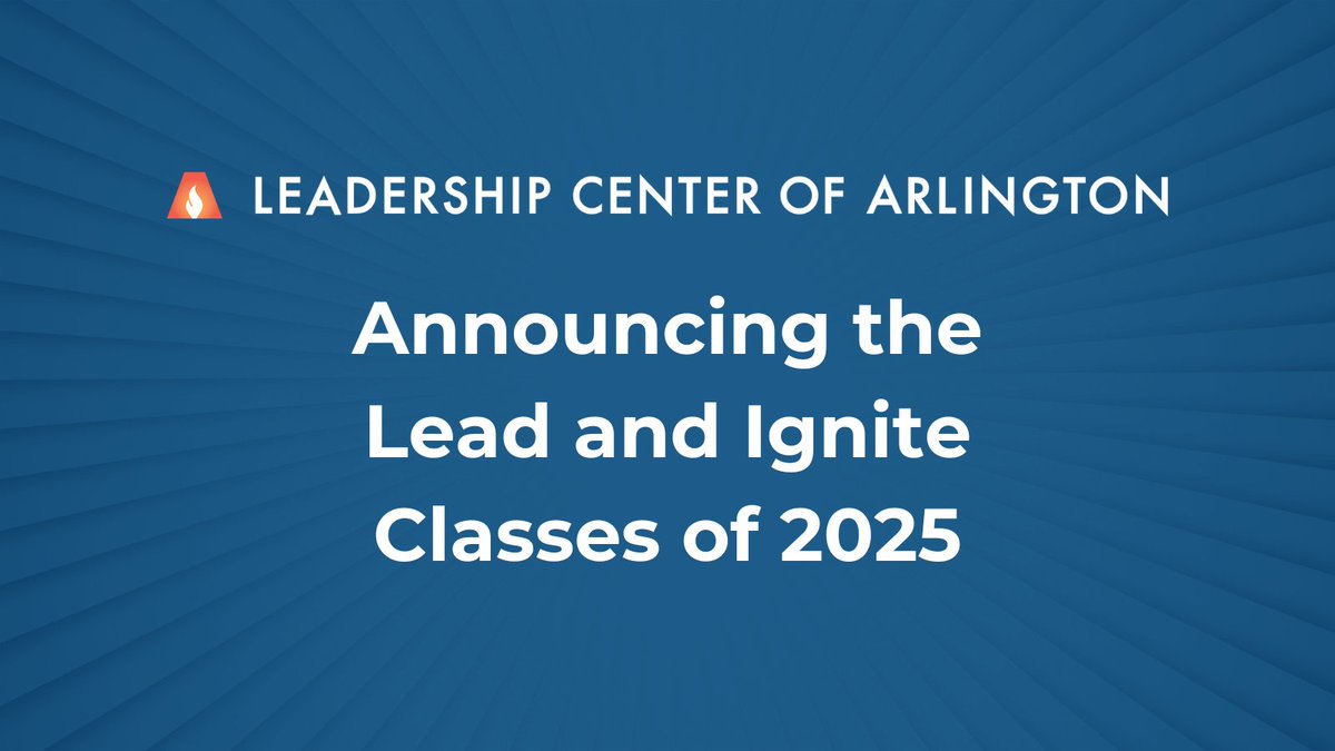 We are pleased to announce the members of our Lead and Ignite Classes of 2025 🔥 leadercenter.org/announcing-the…

Program days begin in Sept. 2024 for Lead &amp; Oct. 2024 for Ignite.