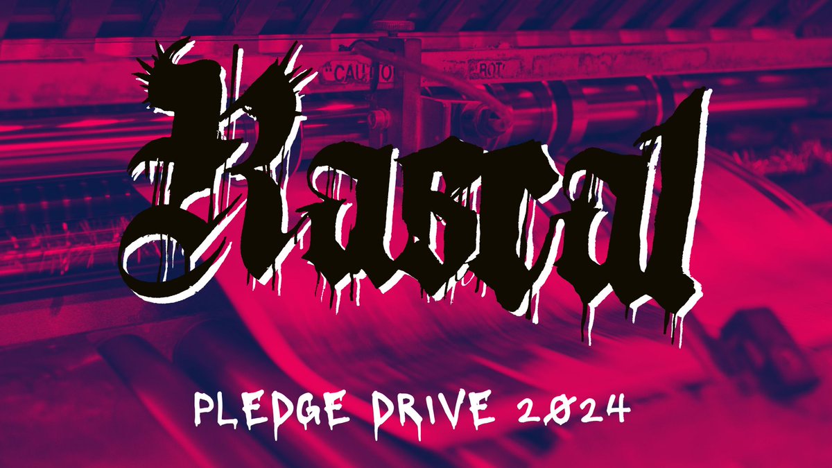 Rascal is launching its first pledge drive! We are a worker-owned, reader-supported outlet; we don't sell ads, data, or information. We just write about games.

Here are some ways to support the drive and keep three bardpunk dirtbag journos writing about TTRPGs: 🧵