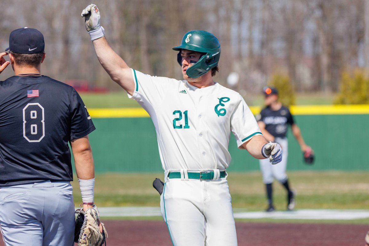 𝗦𝗲𝗮𝘀𝗼𝗻 𝗶𝗻 𝗥𝗲𝘃𝗶𝗲𝘄: <a href="/blakemmcrae/">Blake McRae</a> 

⚾️Increased his AVG, SLG %, OB%, and OPS from 2023
🦅Doubled his hit total from the 2023 campaign, along with his RBI and total bases count
⚾️Knocked 1⃣3⃣ more extra-base hits than he did in 2023!

#EMUEagles | #HTR