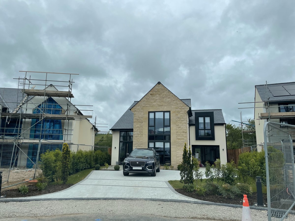 Great to be back on site at the Parklands development in Caton, Lancashire. Another of the the houses has been completed