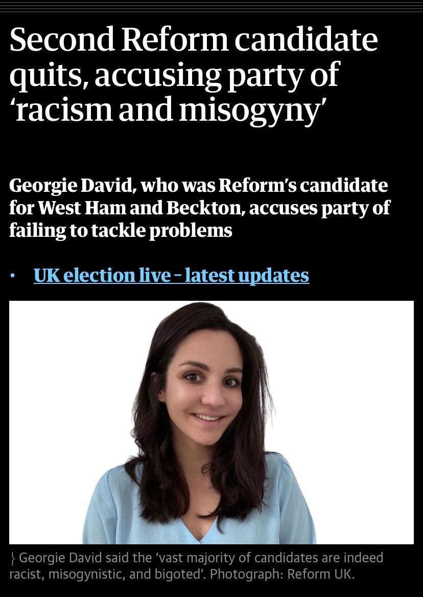 She’s also quit her local choir, after it turned out to be full of people singing…