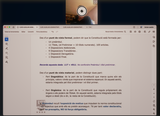 📢 Aquest dimarts hem iniciat la 5a edició del curs de preparació d'oposicions per a Auxiliars Administratius Generalitat de Catalunya. 

Un altre èxit de la 𝗨𝗚𝗧 Serveis Públics de Catalunya! 🎉 
Gràcies a l'alumnat per la seva confiança.🙌