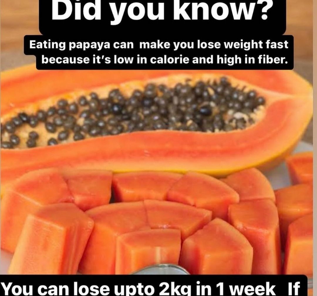 Meenamalini2704's tweet image. #reduceweight
#papaya
Source (instagram)