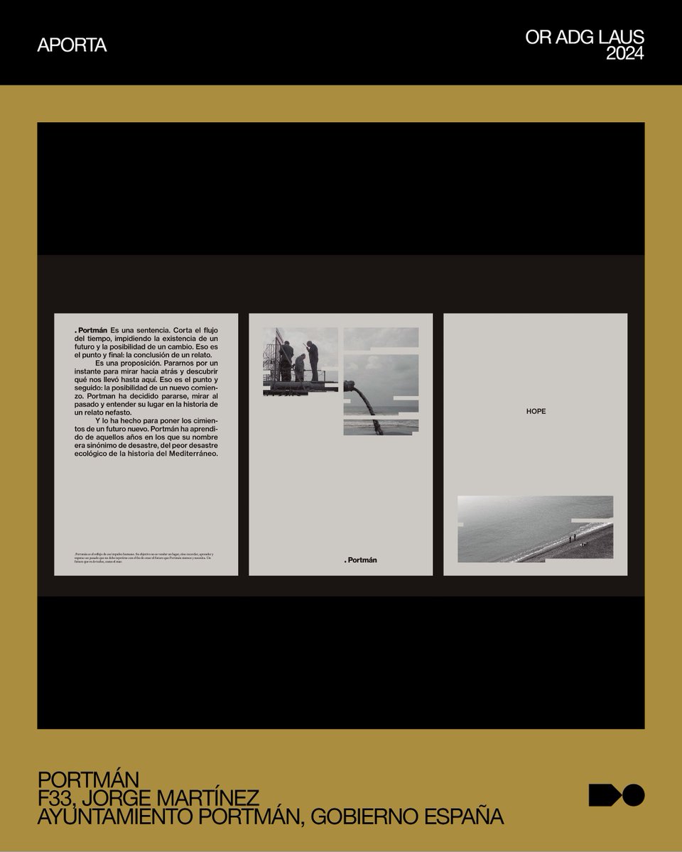 adgfad's tweet photo. 🏆 ORO LAUS #ADGLaus24 #Aporta

Portmán. Un punto y seguido
Agencia/Estudio: @F33GRUPO +Jorge Martínez
Cliente: Ayuntamiento de Portmán. Plan de Sostenibilidad Turística de Portmán y Gobierno de España https://t.co/tLpTjrGwNh