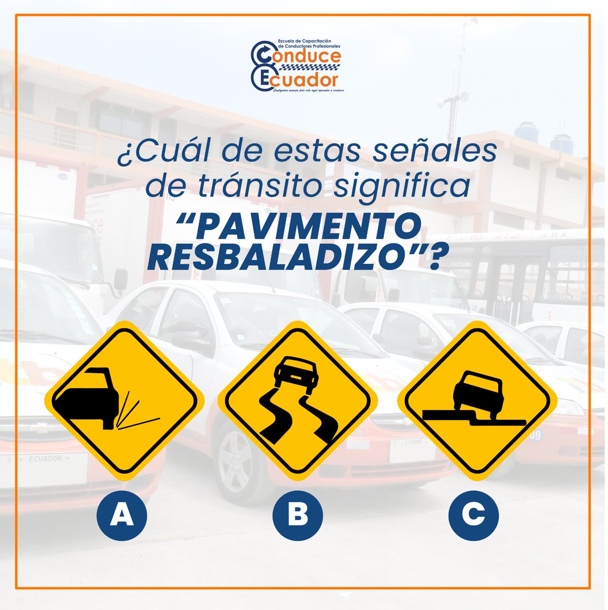 ConducEcuador's tweet photo. #Triviadeldia 🤩
¿En qué orden cree usted que deben pasar? 🤔 

¡Pon a prueba tus conocimientos en educación vial! 🛑🚦y Déjanos tu respuesta abajo  en los comentarios ⬇️ ⬇️ 

 #trivia #señalesdetransito #SeguridadVial #Educacionvial #Guayaquil #Ecuador https://t.co/8p8D6N6D2G