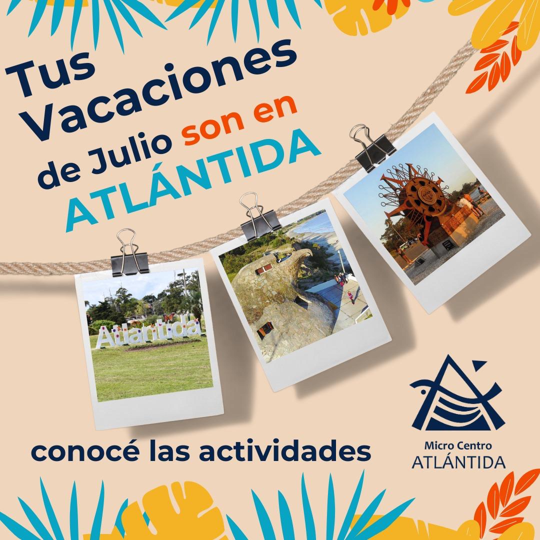 TurismoCanario's tweet photo. 🧩Vacaciones de julio en el microcentro de Atlántida
Cení al microcentro de #Atlántida a disfrutar meriendas y actividades de plástica, y el sábado en la Plaza Varela gran fiesta con muchas propuestas.
#CanelonESturismo #Vacacionesdejulio https://t.co/p90l835gxx