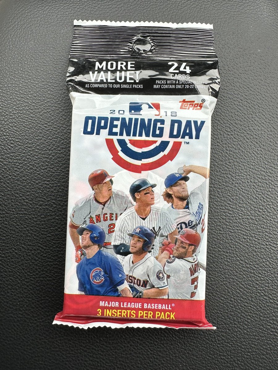 GZCardBreaks's tweet photo. ⚾️Baseball Break: Stadium Club Chrome & Topps Fire Mixer⚾️
(1) Person in this Break will win (1) 2018 #ToppsOpeningDay Value Pack
(1) 2021 #ToppsStadiumClubChrome Hobby Box
(1) 2022 #ToppsFire Hobby Box
(2) 2024 #Topps #Series2 #Fanatics Exclusive Blaster Boxes
$20 per random team - USA Shipping is included, Canada Shipping please add +$10
29 Spots Left!
Breaks When Full!
Comment/DM to claim or go to the website⏬
https://t.co/JGqcZW1WPq
#CardboardCollector #SportsCards #TheHobby #MLB #HobbyFamily #GoodVibes #Breakers #CardBreaks #BoxBreaks #SportsCard #BaseballCards #SportsTradingCards #SportsCardBreaks #CardBreakers