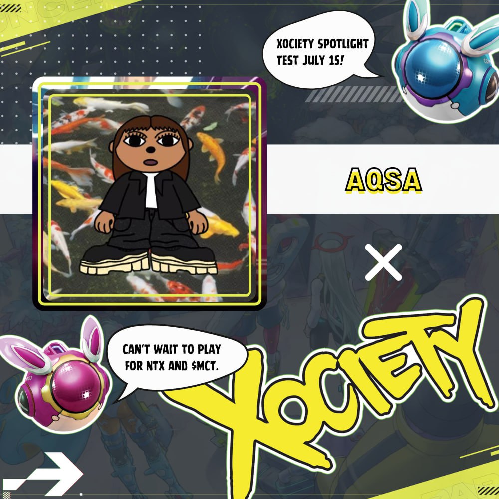 Here me out! <a href="/xocietyofficial/">XOCIETY</a> is all set for the HUGE playtest.

And I am pleased to announce that I have joined <a href="/xocietyofficial/">XOCIETY</a> team for Spotlight Playtest collaborations.

I will be partnering up with Gaming Guilds/Communities/DAOs to provide Exclusive Extraction Crates. (0.5%