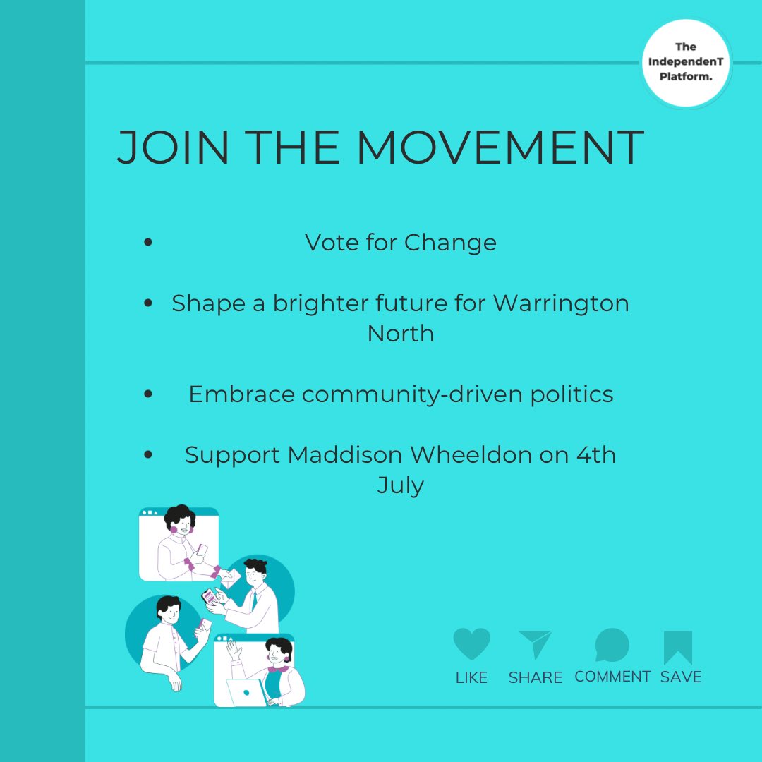 IndependenTPlat's tweet photo. Introducing Maddison Wheeldon,
Independent MP candidate for Warrington North!
With a passion for justice and community-driven politics, she’s here to amplify local voices.
#VoteMaddison #WarringtonNorth #independentmps https://t.co/LIDJMjQhFS