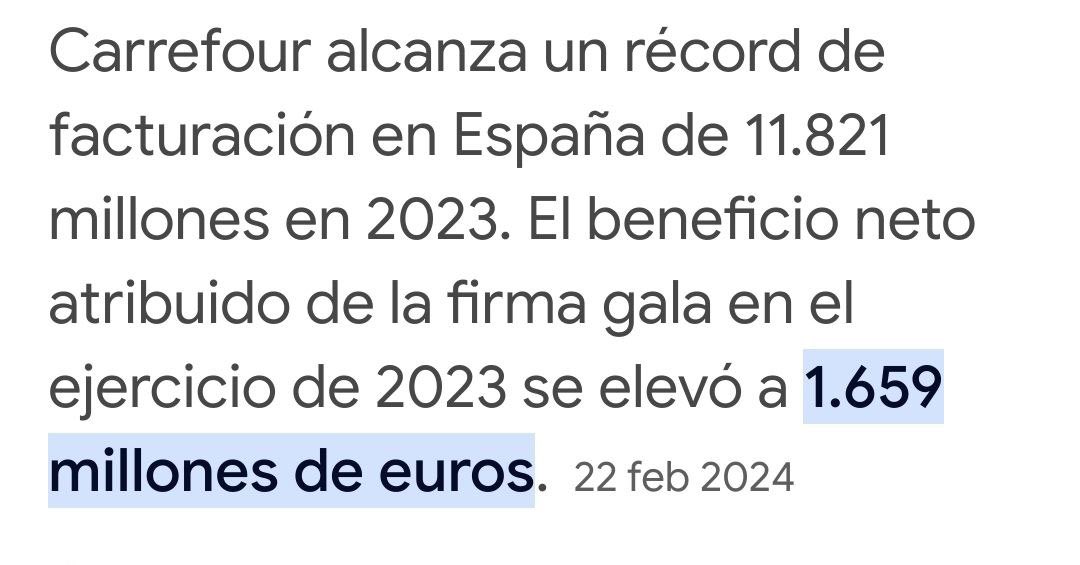 sumar's tweet photo. Ellos se embolsan más beneficios que nunca, pero el destrozo es que tú trabajes hora y media menos. https://t.co/0vgNR2b0UR