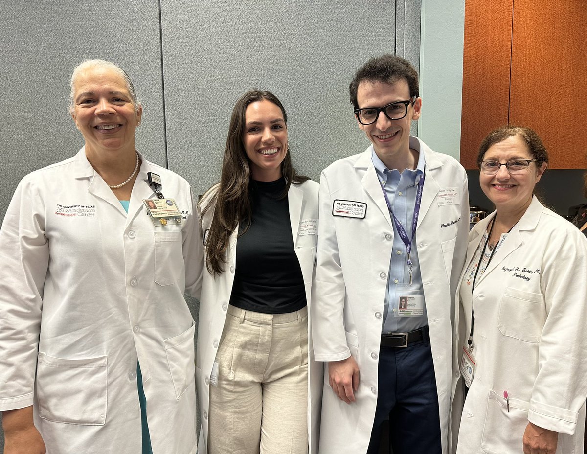 AysegulASahin's tweet image. Excited to begin the new academic year with our amazing new fellows! Feeling the energy and enthusiasm they bring. Our core values of caring, integrity, and discovery will guide us forward. Welcome to the MDACC family! 🌟 @LP_Middleton #endcancer #NewFellows #CoreValues