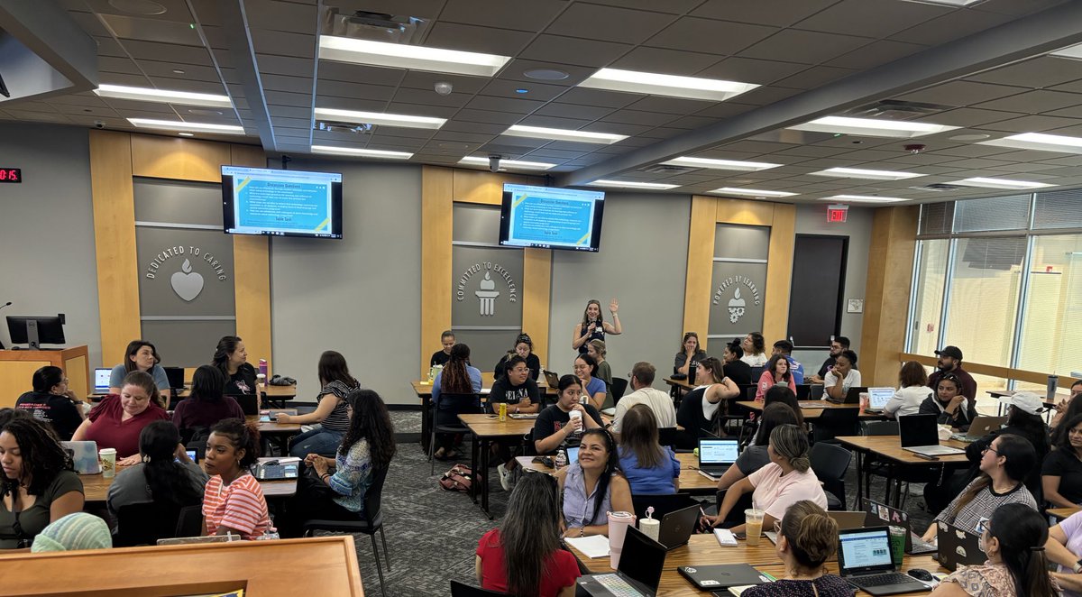 We have been SO excited to kick off the final QuEST course with these pre-service teachers! The course is Leveraging Digital Learning and Teaching Tools. We’ve been working to create the higher learning course content and it’s so fun to start this learning journey! <a href="/PISDLearns/">PISDLearns</a>