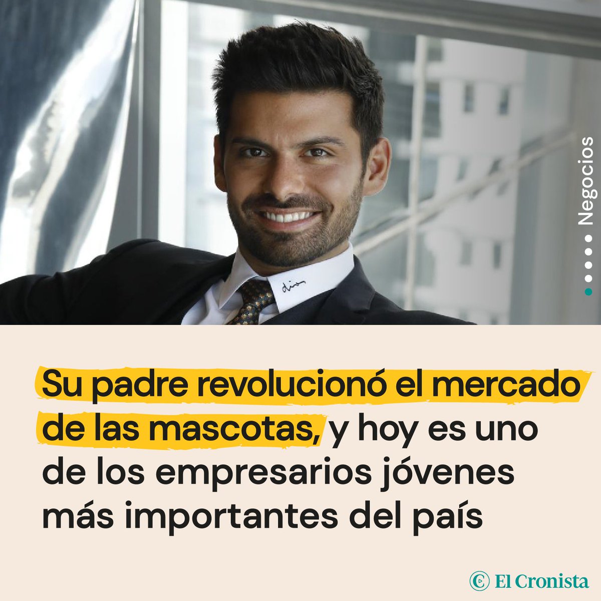 Cronistacom's tweet photo. Augusto Marini (@mariniaugustoo) hoy lidera sectores de Pet-Food, Ferrocarriles, Hidrocarburos, Salud y Energías Renovables. De innovar en un pueblo de 10.000 habitantes a transformar la vida de millones.

Conocé más: https://t.co/QGUSAQIwZ0 https://t.co/QW6kSflGAy