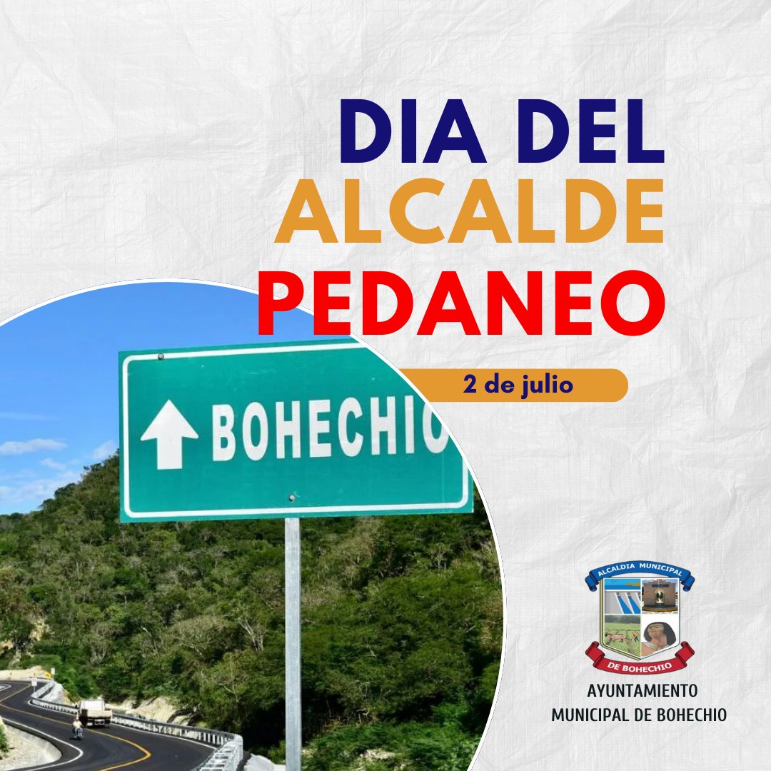 AlcaldiBohechio's tweet photo. Hoy martes 2 de julio es el Día Nacional del Alcalde Pedaneo, una función de mucha importancia para nuestro alcalde Domingo Suzaña Abreu, y por tanto, fue una de las principales disposiciones sometidas ante el Concejo Municipal de Regidores para su aprobación. 

¡Felicidades!🎉 https://t.co/R72MGuEpJ4