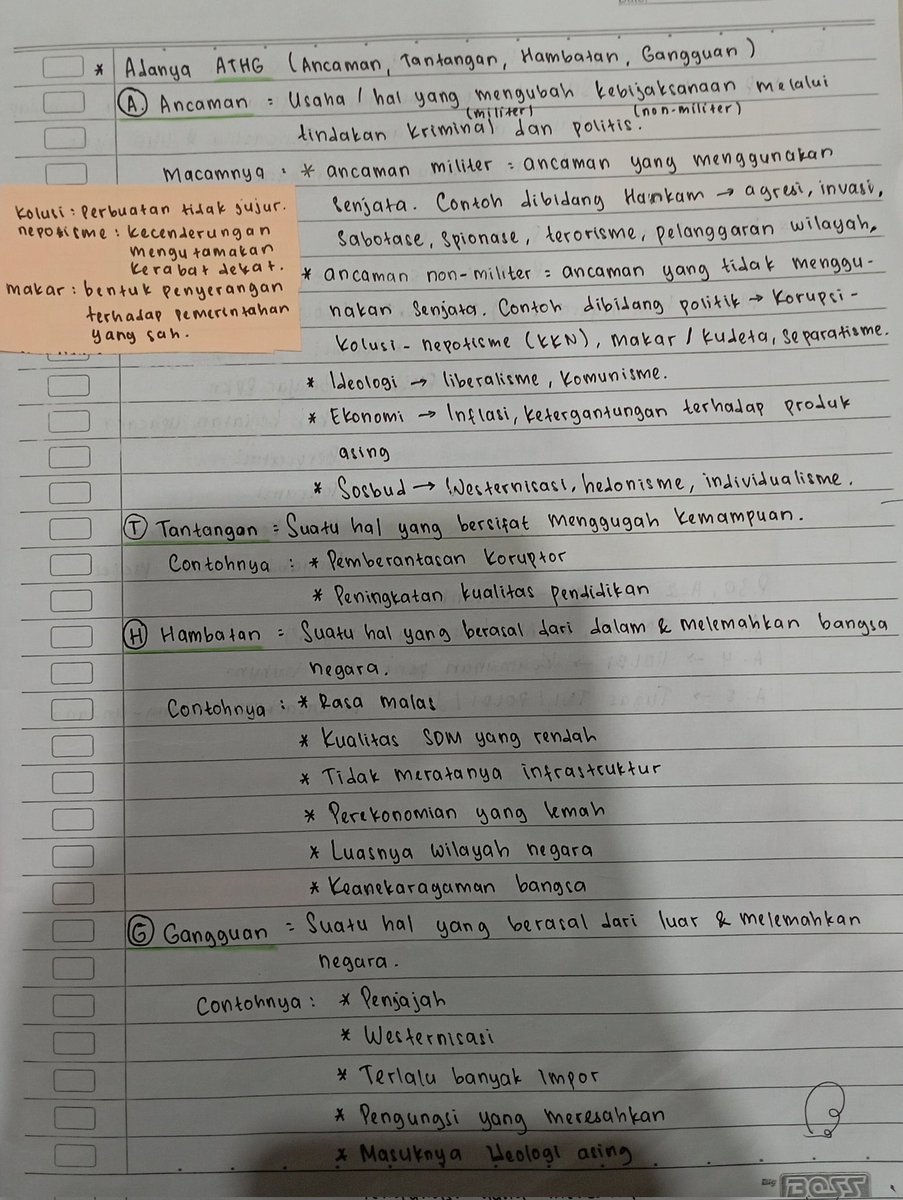 markblajar's tweet photo. akuu mau berbagi catatan PPKn kelas 10 sem 2 📚 sumber : buku paket.
*sorry for the bad quality 🫠🫠 https://t.co/QtLE0UgRLM