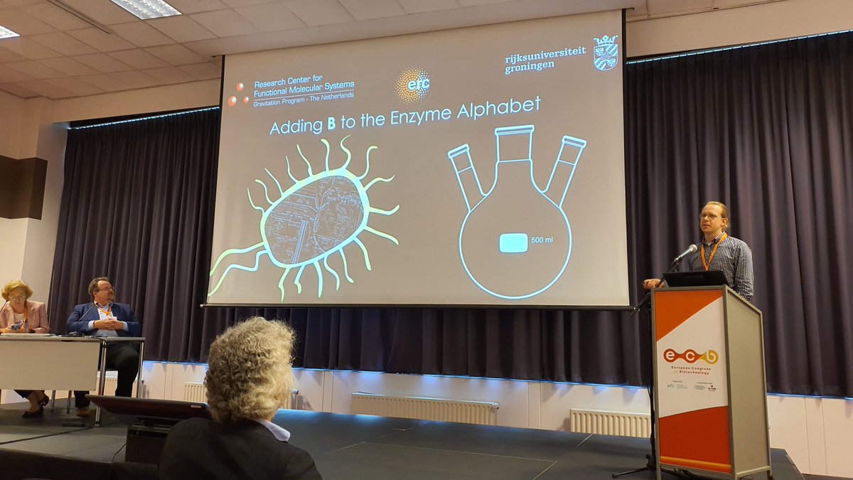 Reuben B. Leveson-Gower (@reubenlg) on Twitter photo Fantastic science on show at #ECB2024 in Rotterdam, and happy to discuss some of my previous research as a poster pitch <a href="/RoelfesGroup/">Roelfes Group (find us as @roelfesgroup on BS)</a> @StratinghInst. Great also to have a strong presence from <a href="/tudelft/">TU Delft</a> Biotechnology, especially the Biocatalysis section! <a href="/BiocatTUD/">Biocatalysis@TUDelft</a> Fantastic science on show at #ECB2024 in Rotterdam, and happy to discuss some of my previous research as a poster pitch <a href="/RoelfesGroup/">Roelfes Group (find us as @roelfesgroup on BS)</a> @StratinghInst. Great also to have a strong presence from <a href="/tudelft/">TU Delft</a> Biotechnology, especially the Biocatalysis section! <a href="/BiocatTUD/">Biocatalysis@TUDelft</a>