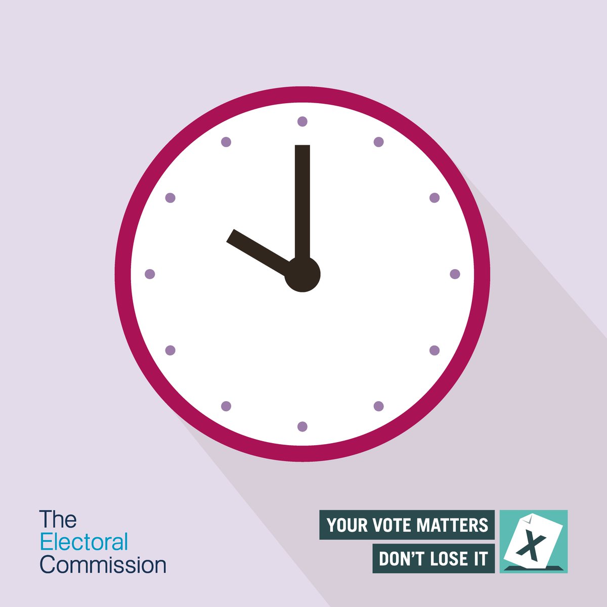 angleseycouncil's tweet photo. Only three hours left to cast your vote in the 2024 General Election!

#RememberPhotoID #GE2024 #GE24 #YNYSMÔN https://t.co/FZ8EEu3jjP