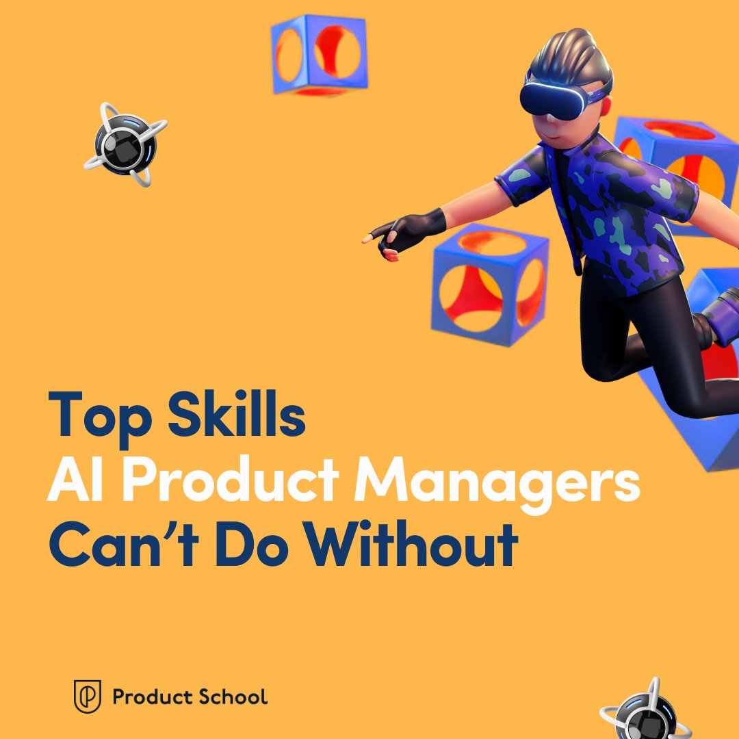 productschool's tweet image. You will become an AI Product Manager if you master the skills above!😉

Find out how to transition into this dynamic role, ace your interviews, and future-proof your career with our latest blog post. 

👉Tap bit.ly/4eLUwUk!

#prodmgmt #aiproductmanagement